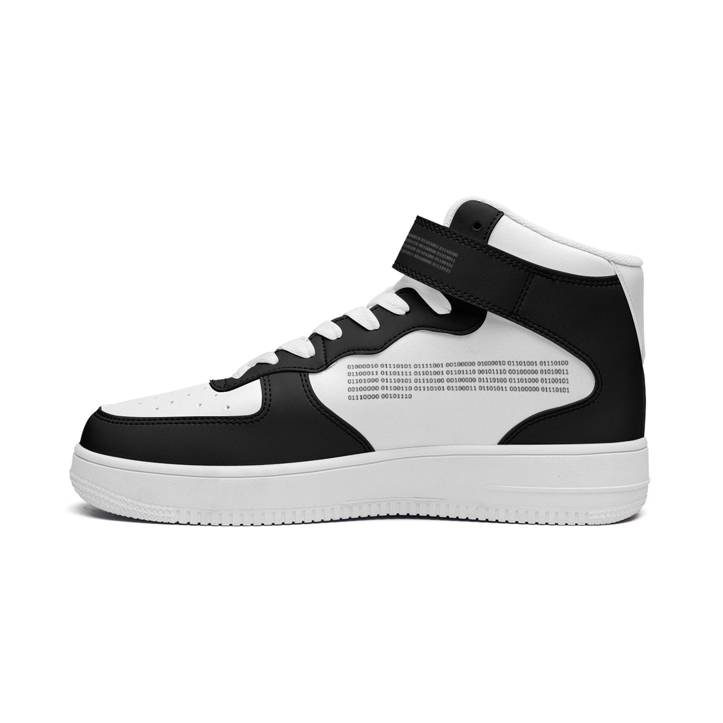Hal Black High Tops — Bitcoin High Top Sneakers