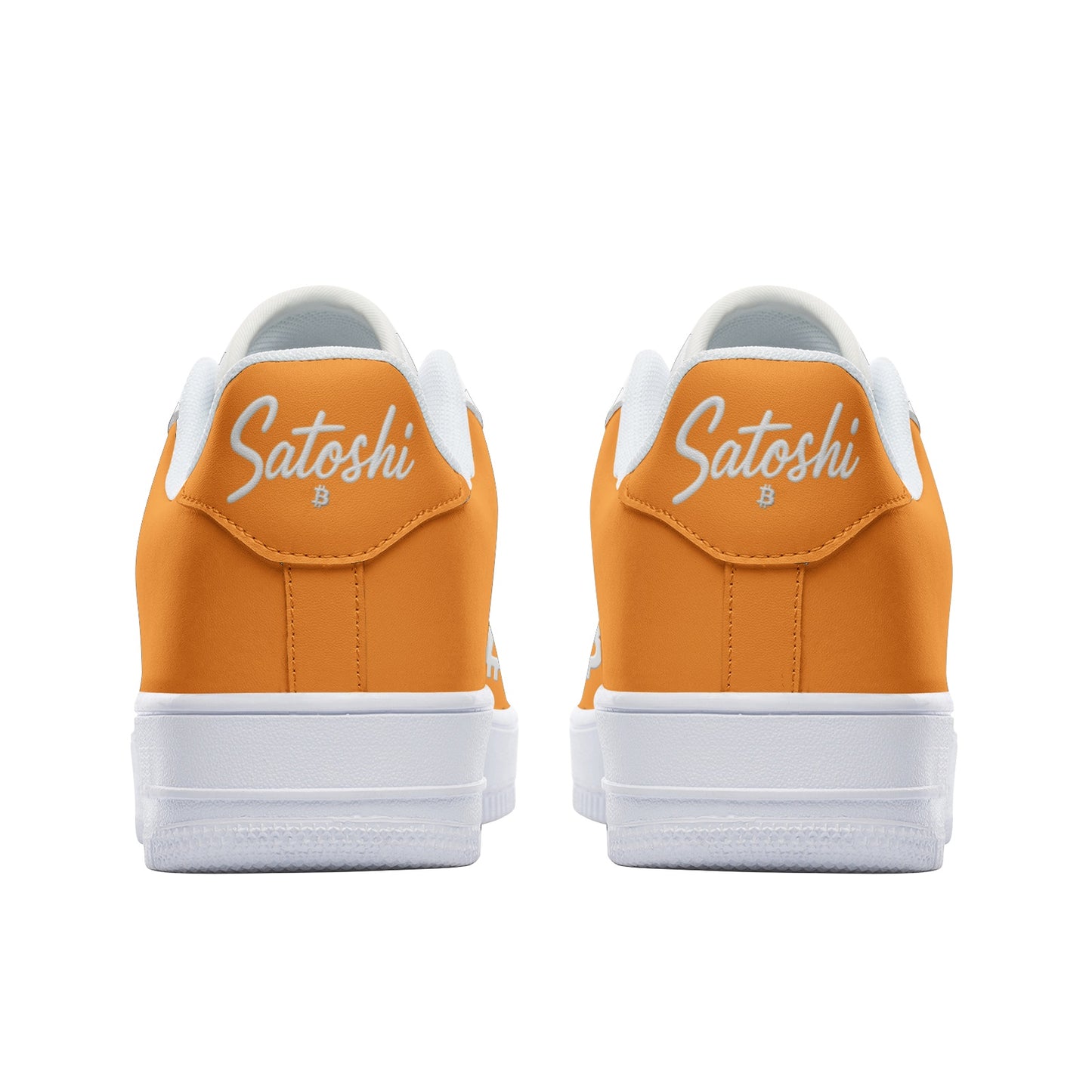 Bitcoin White Top Low Top Sneakers