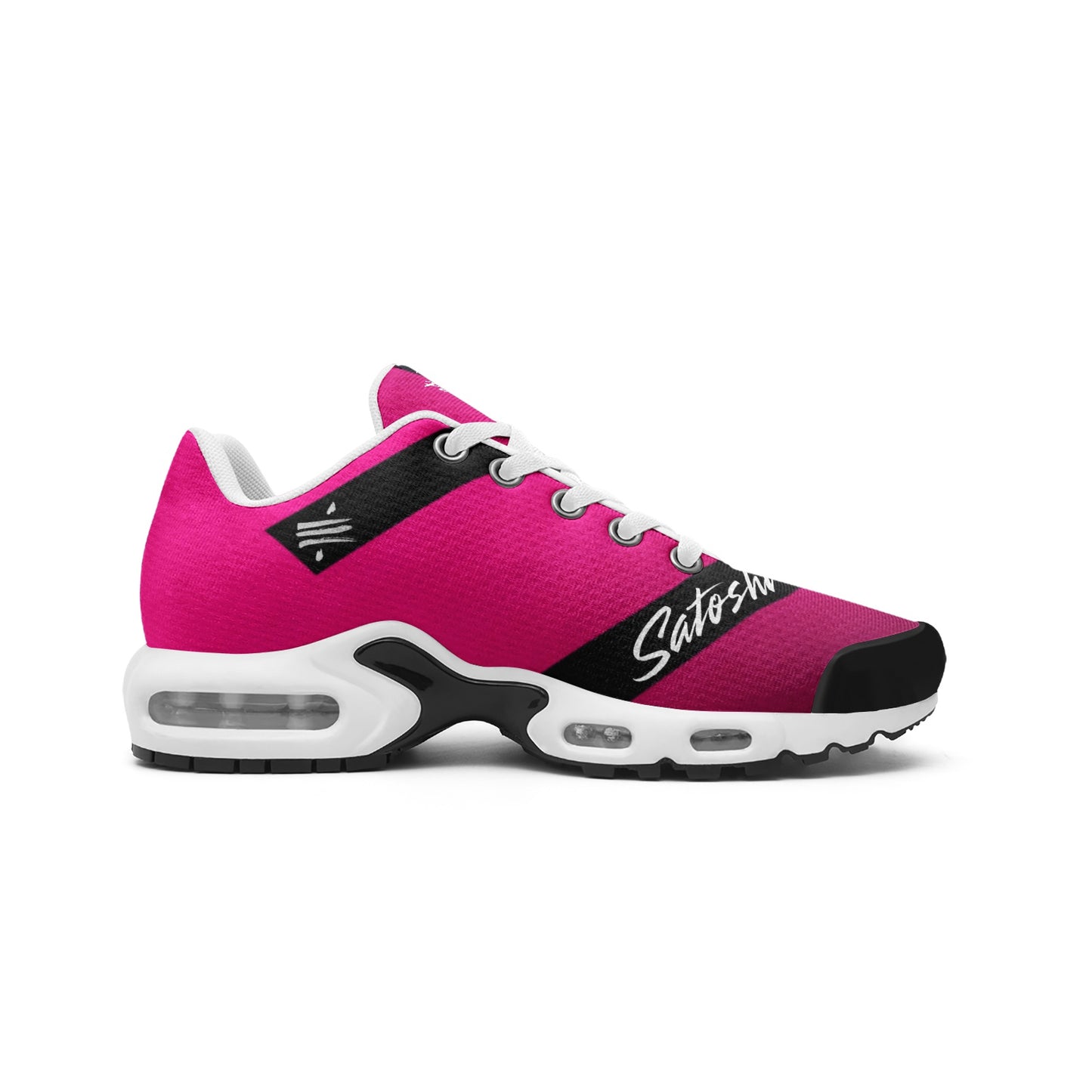Bitcoin Pink, Fix The Money Flex Sneakers
