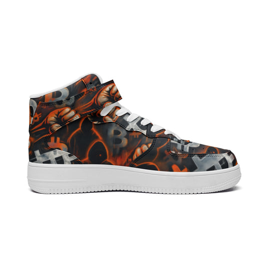 Satoshi Graffiti Nights High Top Sneakers
