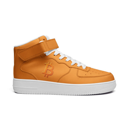 Full Orange Pill High Top Sneakers