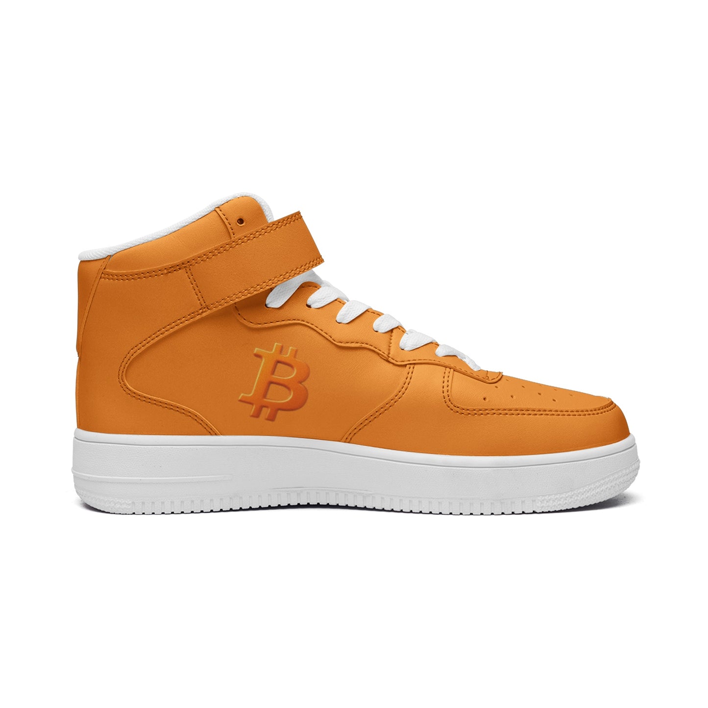 Full Orange Pill High Top Sneakers