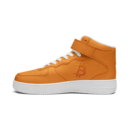 Full Orange Pill High Top Sneakers