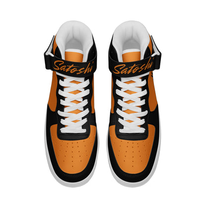 Bitcoin Tron High Top Sneakers