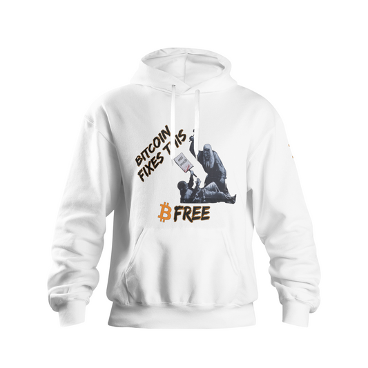 Bitcoin Banksy Hoodie