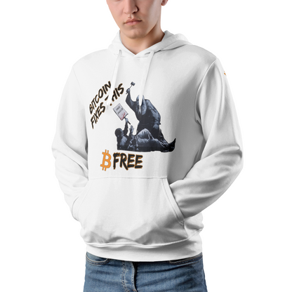 Bitcoin Banksy Hoodie