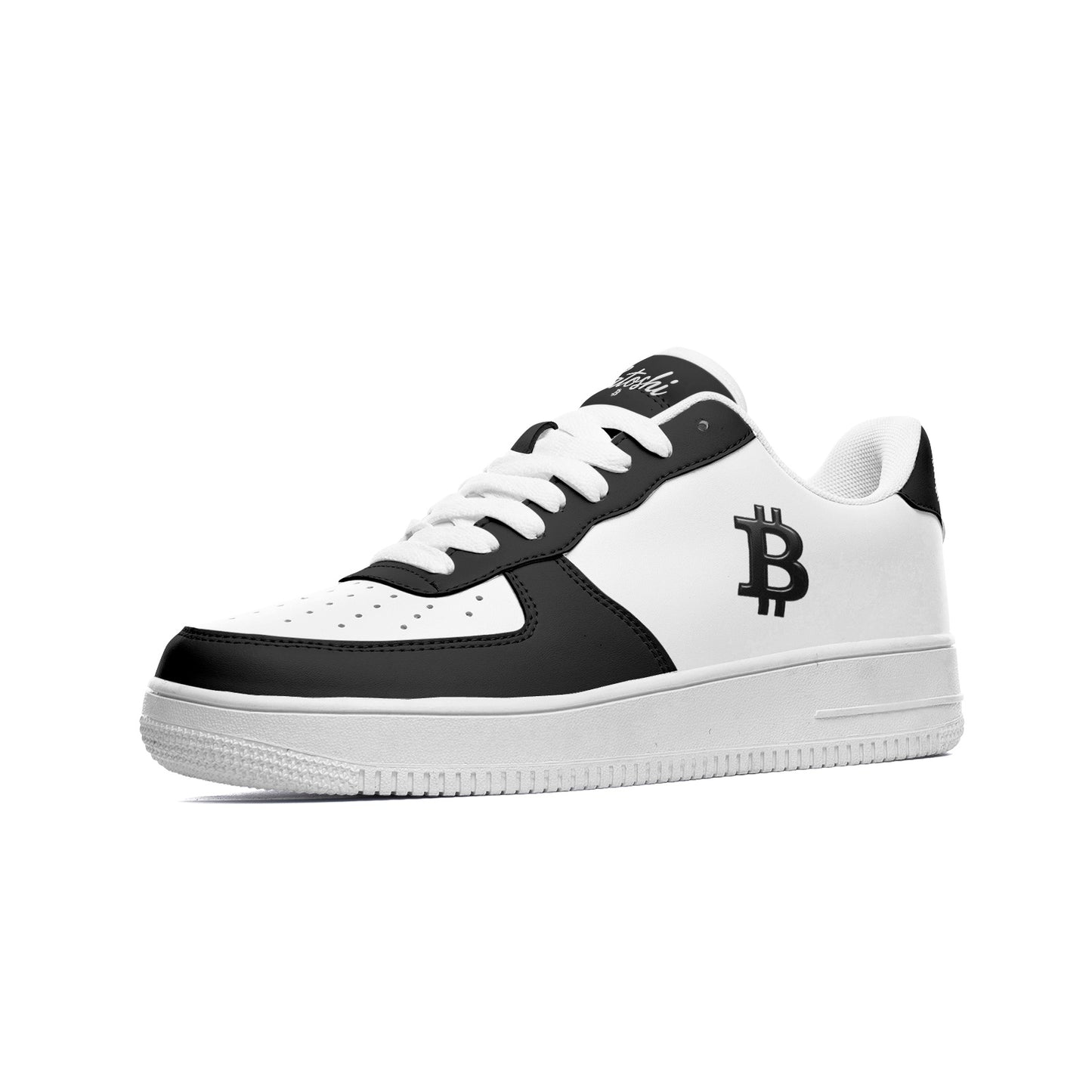 Classic B Black — Bitcoin Low Top Sneakers