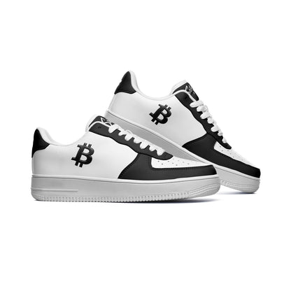 Classic B Black — Bitcoin Low Top Sneakers