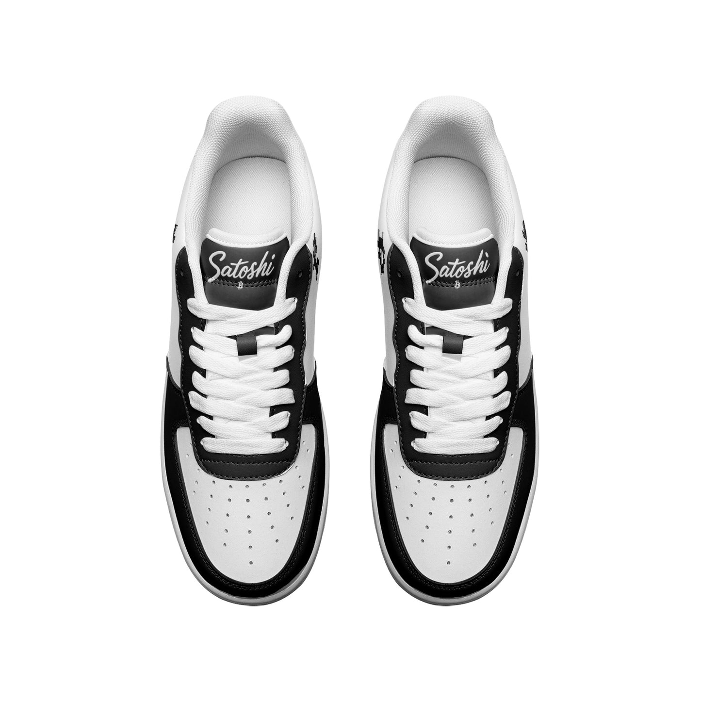 Classic B Black — Bitcoin Low Top Sneakers