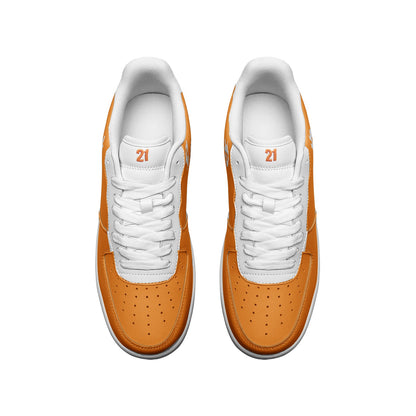 Bitcoin White Top Low Top Sneakers