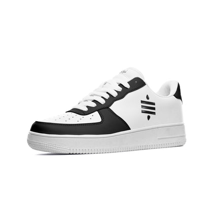 Sats Low Top Black Sneakers