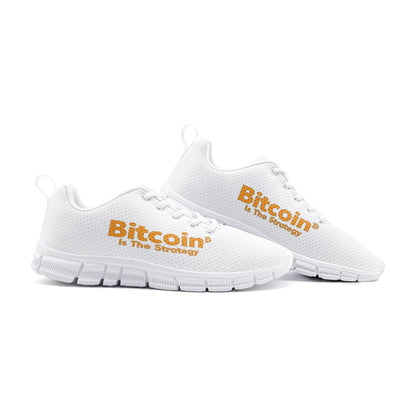 Bitcoin Strategy White Sneakers