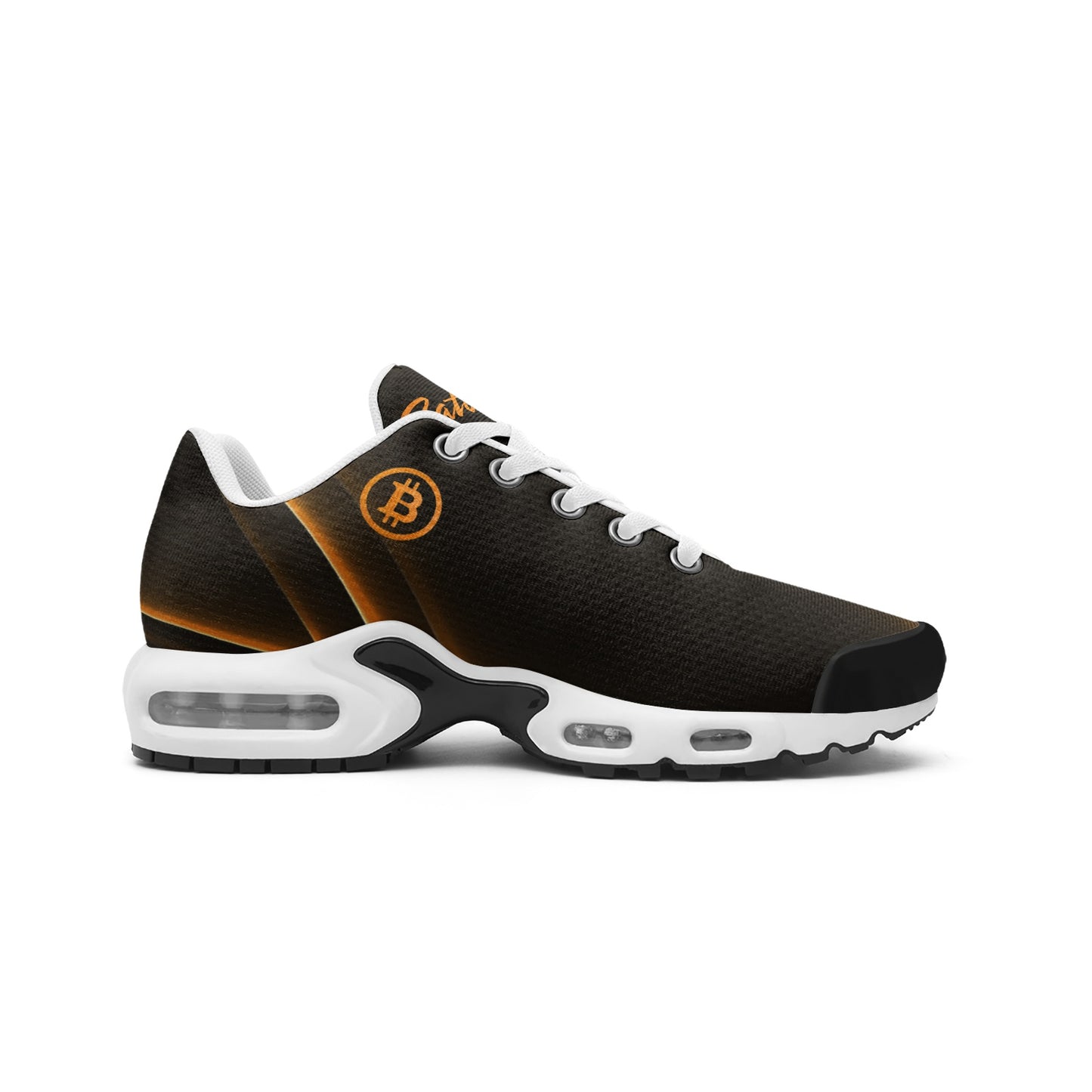Bitcoin Dark Orange Flex Sneakers