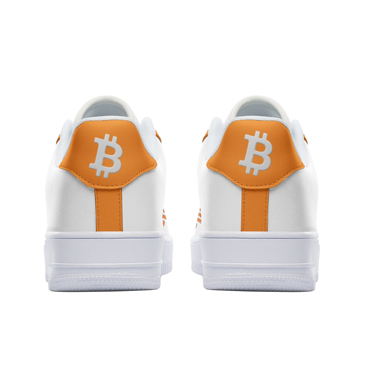 Sats Low Top Orange Sneakers