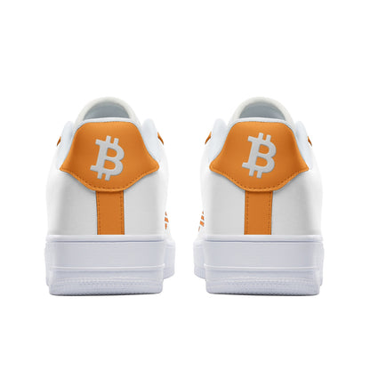 Sats Low Top Orange Sneakers
