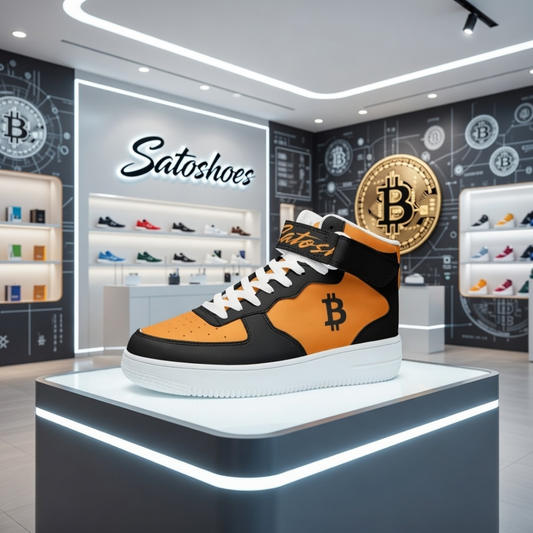 Bitcoin Tron High Top Sneakers