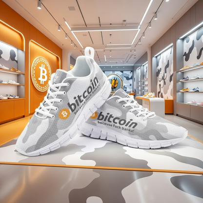 Bitcoin, Because Fuck Banks! Sneakers