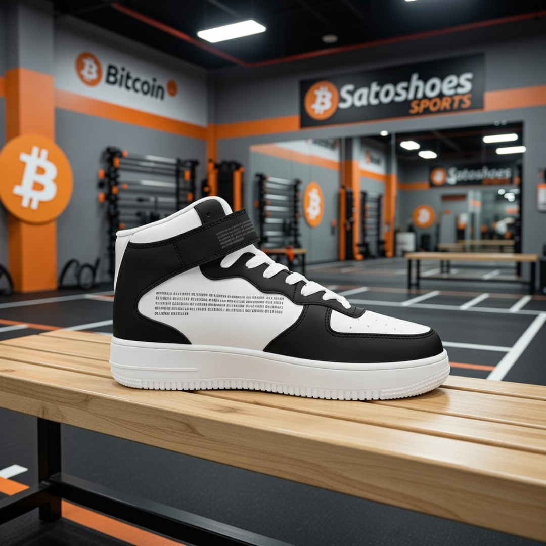 Hal Black High Tops — Bitcoin High Top Sneakers