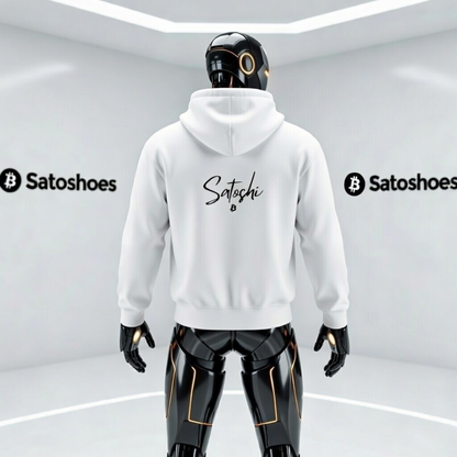 Bitcoin Black & White Hoodie