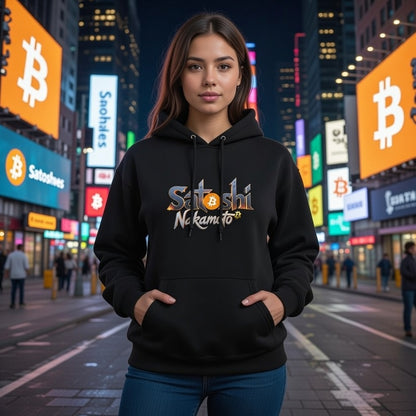 Satoshi Nakamoto 21 Unisex Pullover Hoodie