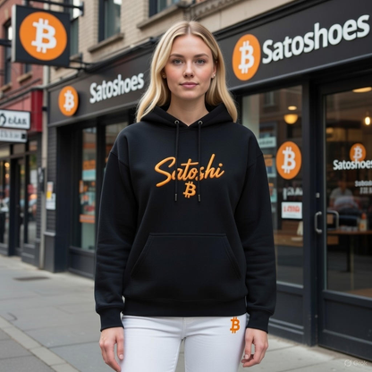 Satoshi Signature B Unisex Pullover Hoodie