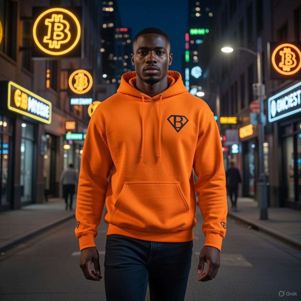 Super B Embroidered Unisex Pullover Hoodie
