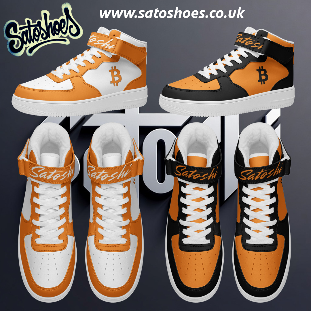 Bitcoin Tron High Top Sneakers