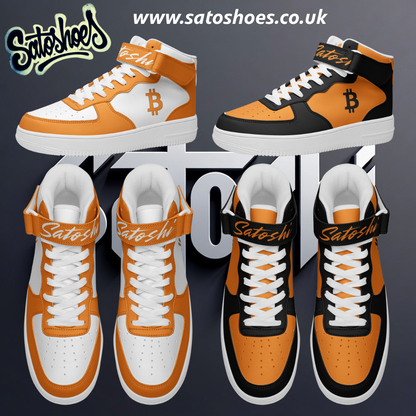 Bitcoin Tron High Top Sneakers