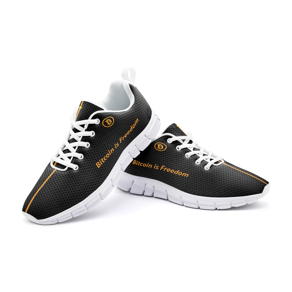 Bitcoin is Freedom Black Sneakers