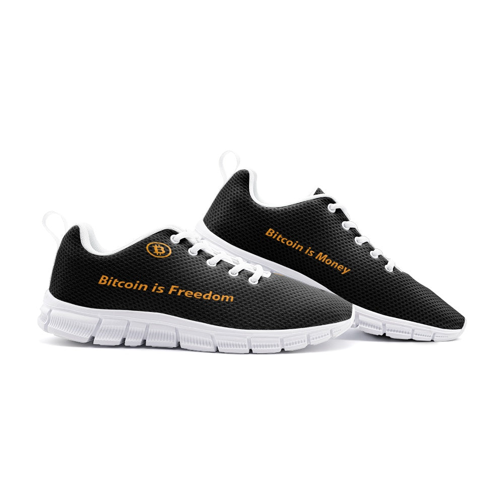 Bitcoin is Freedom Black Sneakers