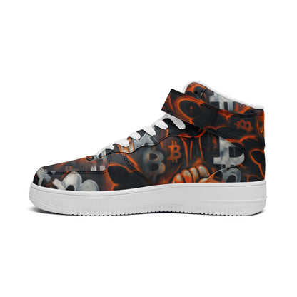 Satoshi Graffiti Nights High Top Sneakers