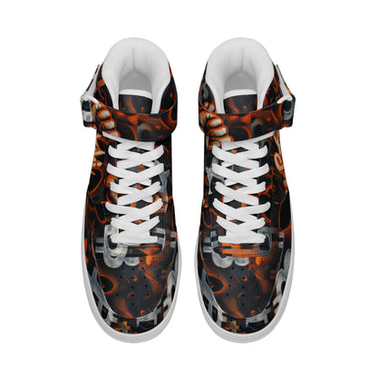 Satoshi Graffiti Nights High Top Sneakers