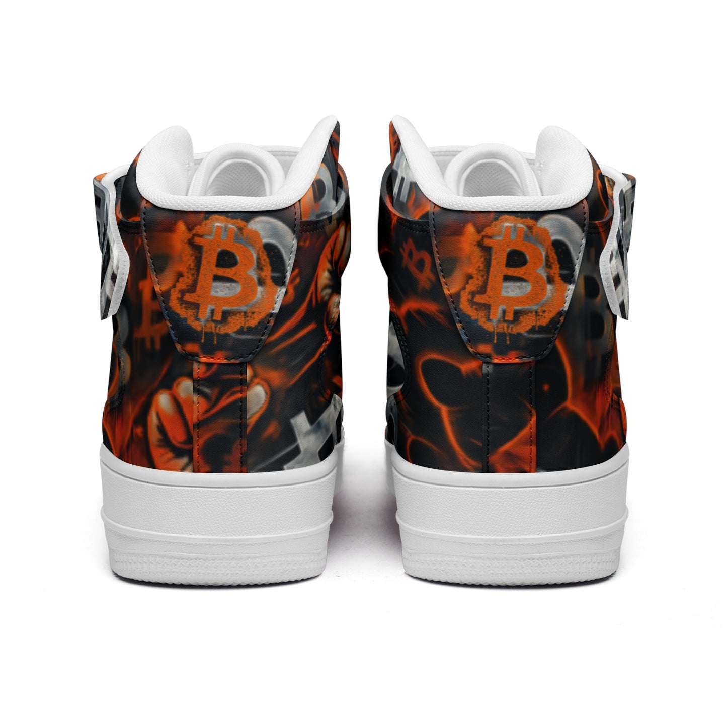 Satoshi Graffiti Nights High Top Sneakers
