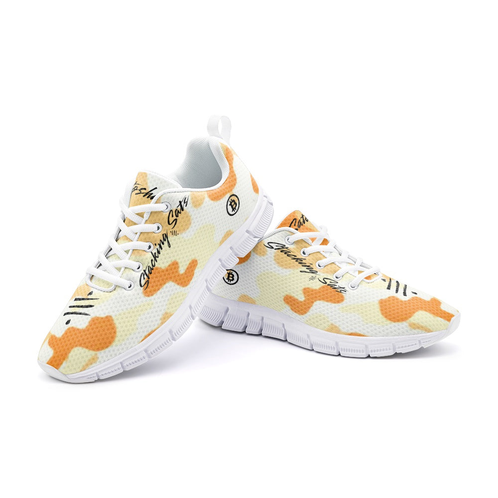 Stacking Sats Orange Camo Sneakers
