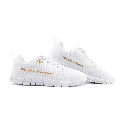 Bitcoin is Freedom White Sneakers