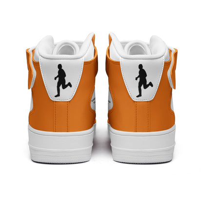 Hal Orange High Top Sneakers