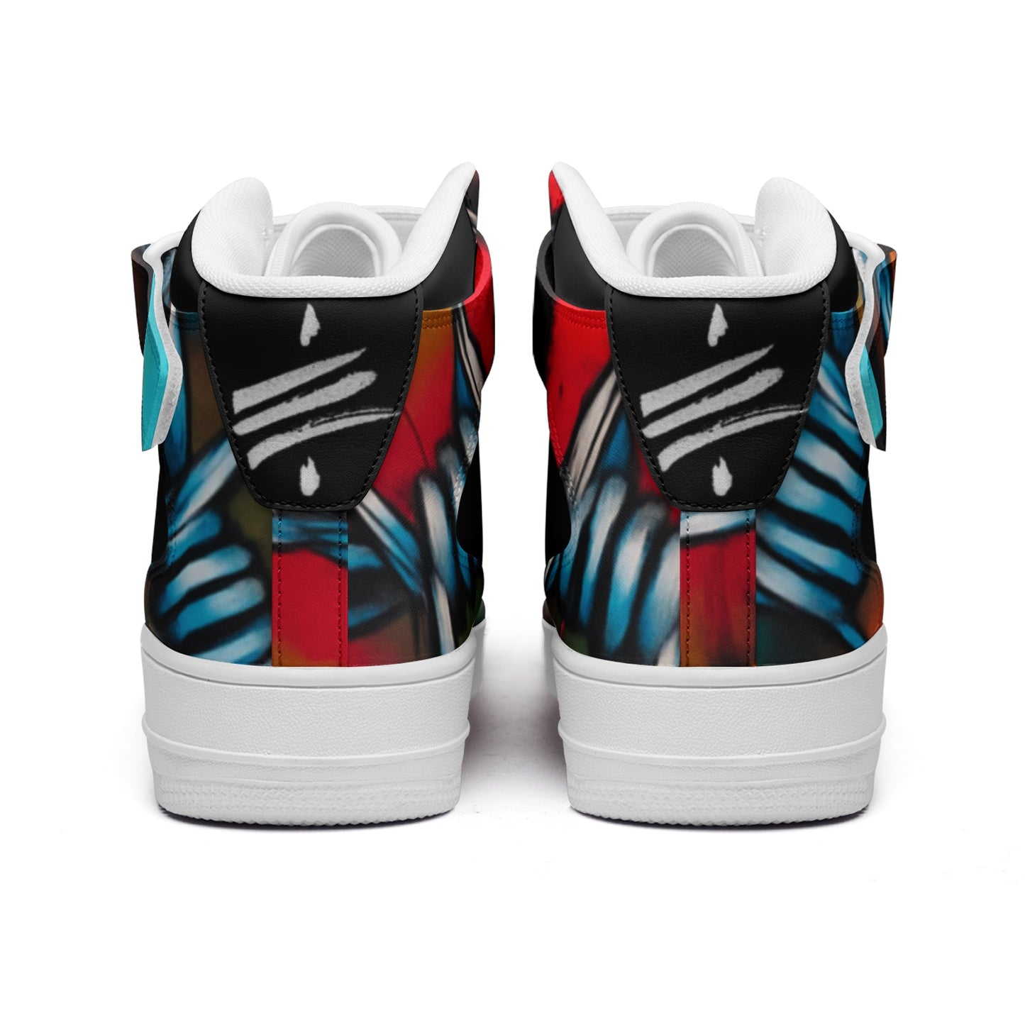 Bitcoin Graffiti High Top Sneakers