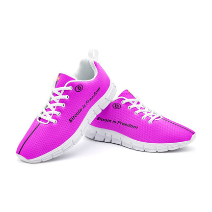 Bitcoin is Freedom Pink Sneakers