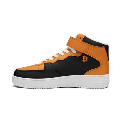Orange Flock Black/Orange Edition High Top Sneakers