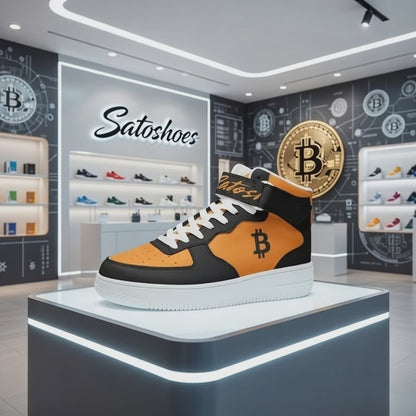 Bitcoin Tron High Top Sneakers
