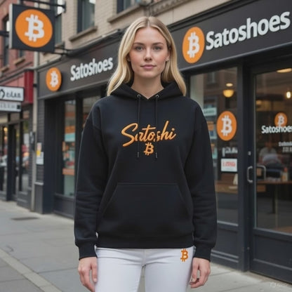 Satoshi Signature B Unisex Pullover Hoodie