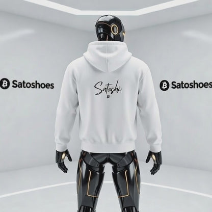 Bitcoin Black & White Hoodie