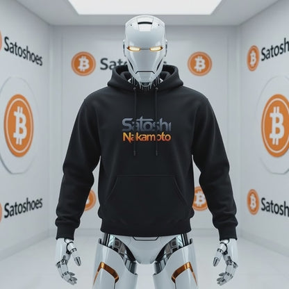 Satoshi Nakamoto Unisex Pullover Hoodie