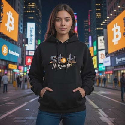 Satoshi Nakamoto 21 Unisex Pullover Hoodie