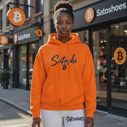Satoshi Signature B Unisex Pullover Hoodie